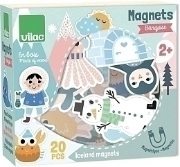 Магниты Исландия от бренда Vilac