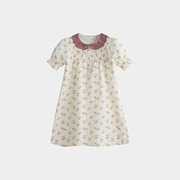 Платье Loredana Cream Flower от бренда C'ERA UNA VOLTA