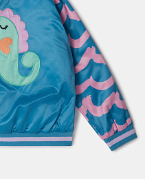 Бомбер Double Seahorse от бренда Stella McCartney kids