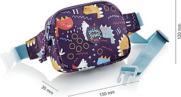 Сумочка на пояс Динозавры от бренда MiquelRius