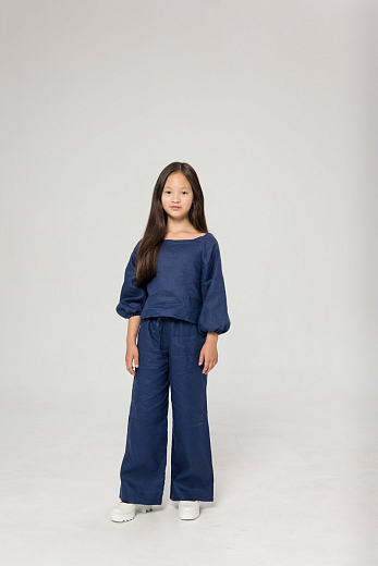 Костюм LINEN Navy от бренда Liqlo
