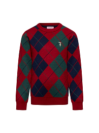 Джемпер Diamonds Red от бренда Trussardi