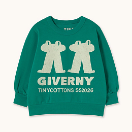 Свитшот GREEN FROG от бренда Tinycottons