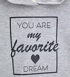 Худи Crop Grey от бренда Original Marines