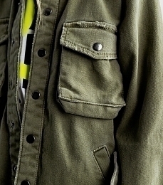 Куртка SAFARI OLIVE от бренда NuNuNu