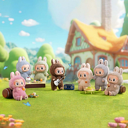 Брелок Labubu Exciting macaroons от бренда POP MART