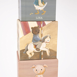 Кубики со счетом "Друзья" от бренда Egmont Toys