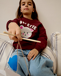 Свитшот Paulette от бренда CHOOCHOO