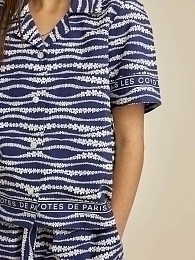 Рубашка с коротким рукавом от бренда Les coyotes de Paris