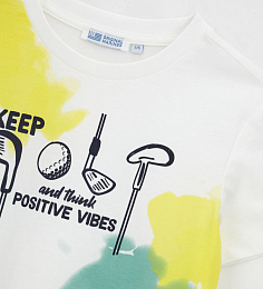 Футболка Keep от бренда Original Marines Молочный