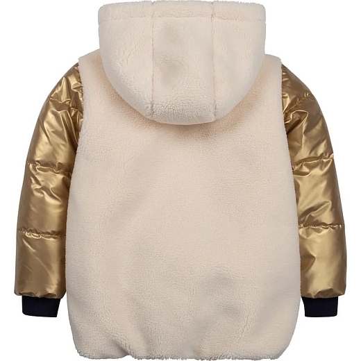 Пальто BILLIEBLUSH с рукавами золотого цвета от бренда Billieblush
