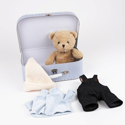 Мишка "Моррис и чемоданчик" от бренда Egmont Toys
