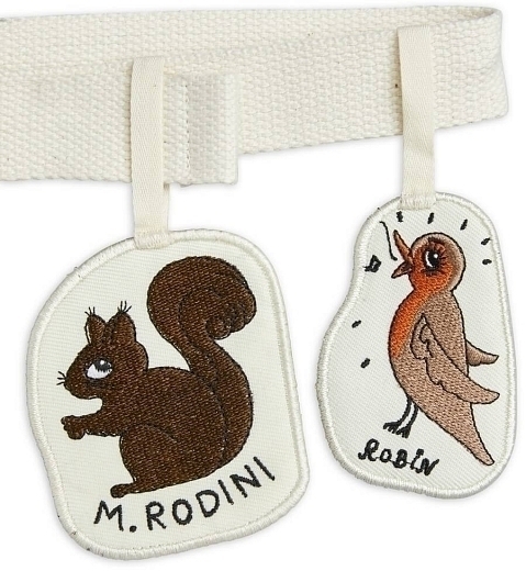 Ремень BIRDSWATCHING от бренда Mini Rodini