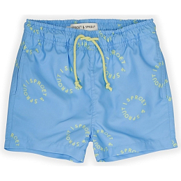 Шорты Sproet Print Breezy blue от бренда Sproet & Sprout