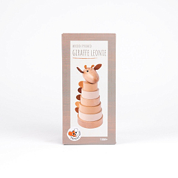 Пирамидка Жираф Леони от бренда Egmont Toys