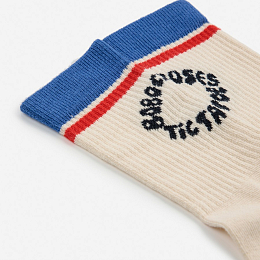 Носки Tic Tac Toe color block от бренда Bobo Choses