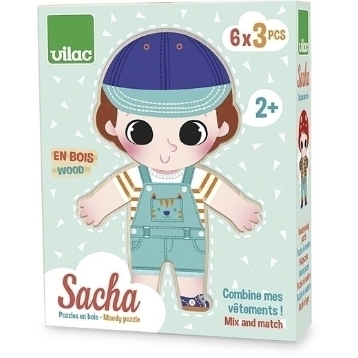 Игра-одевалка Саша от бренда Vilac