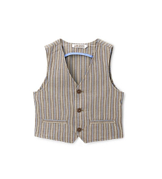 Жилет голубая и бежевая полоска Caribou от бренда Original Marines