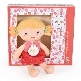 Моя первая мягкая кукла Lea в подарочной коробке от бренда Jolijou