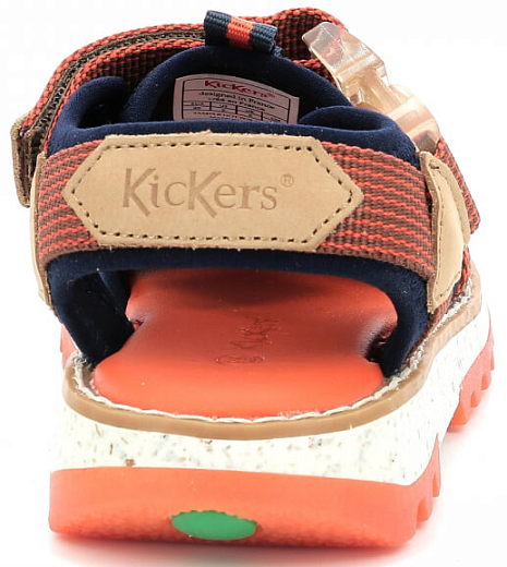 Сандалии NAVY ORANGE от бренда KicKers