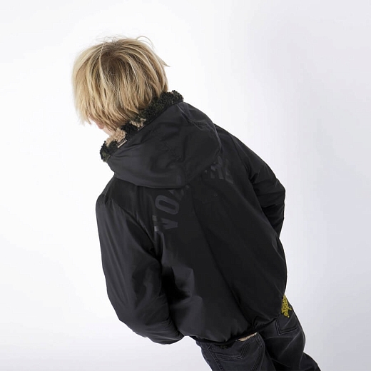 Куртка двусторонняя с принтом милитари от бренда Zadig & Voltaire