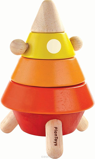 Пирамидка Ракета от бренда PlanToys