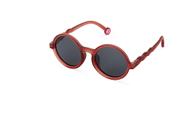 Очки JUNIOR Round Sunglasses-Coral Reef-Sardine Coral от бренда Olivio and Co