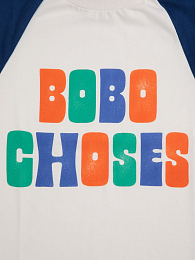 Футболка Multicolor Bobo от бренда Bobo Choses Белый