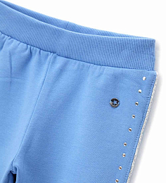 Джоггеры голубые с лампасами от бренда Original Marines