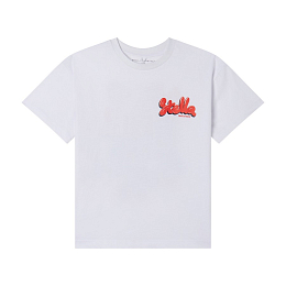 Футболка Let's roll от бренда Stella McCartney kids Белый