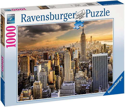 Пазл «Большой Нью-Йорк», 1000 эл. от бренда Ravensburger