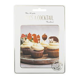 Шпажки Лес 10 шт от бренда Tim & Puce Factory