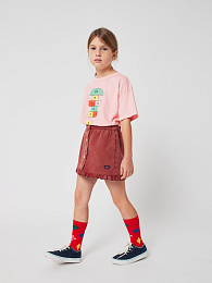 Футболка Hopscotch от бренда Bobo Choses Розовый