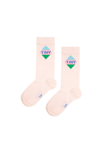 Носки Soft Pink Triangle Tiny от бренда Tinycottons