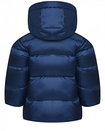 Куртка синяя с меховой отделкой от бренда ADD