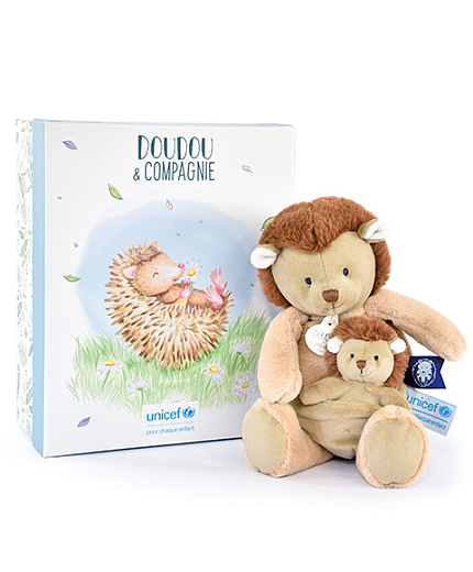 Ежиха с малышом от бренда Doudou et Compagnie
