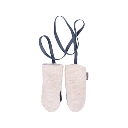 Варежки Mittens beige от бренда Peppihat