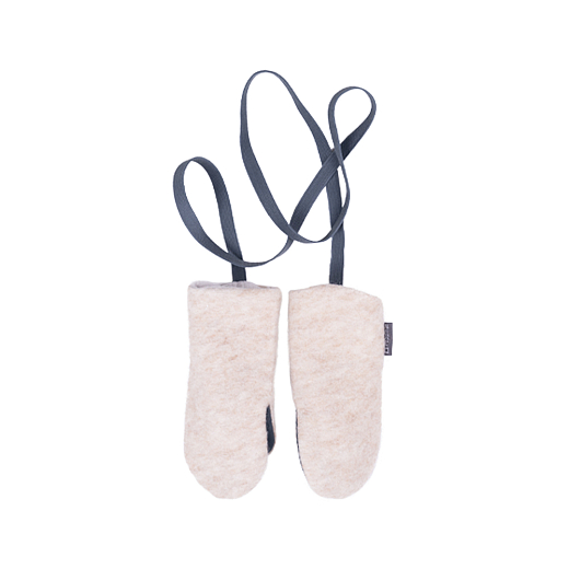 Варежки Mittens beige от бренда Peppihat