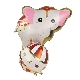 Воздушный шар Винтажный цирк от бренда Tim & Puce Factory