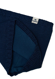 Снуд Crot merino fleece night blue от бренда Peppihat