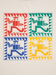 Лонгслив Rainbow Mr Pencil от бренда Bobo Choses