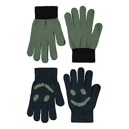 Перчатки 2 пары Kello Night Navy от бренда MOLO