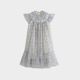 Платье Marisol Blue Flower от бренда C'ERA UNA VOLTA