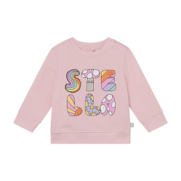 Свитшот Woodland Lettering от бренда Stella McCartney kids