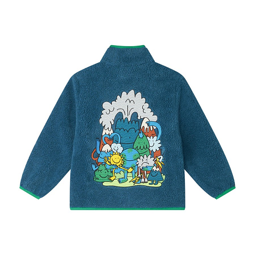 Куртка Blue Fleece от бренда Stella McCartney kids