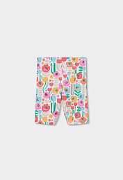 Туника и велосипедки с принтом цветов от бренда Boboli