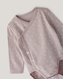 Набор боди кимоно в розовом, горчичном и белом цвете от бренда Anna Leon