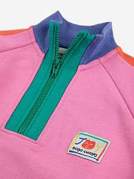 Свитшот Smiling Сolor Block от бренда Bobo Choses