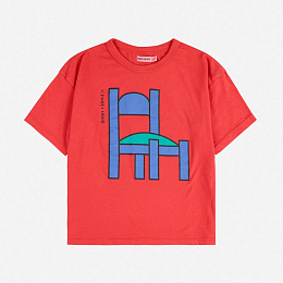 Футболка Chair от бренда Bobo Choses Красный
