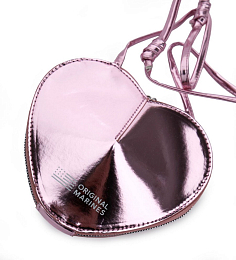 Сумка сердце розового цвета от бренда Original Marines